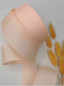 Лента репсовая 4см. (персиковый №213)